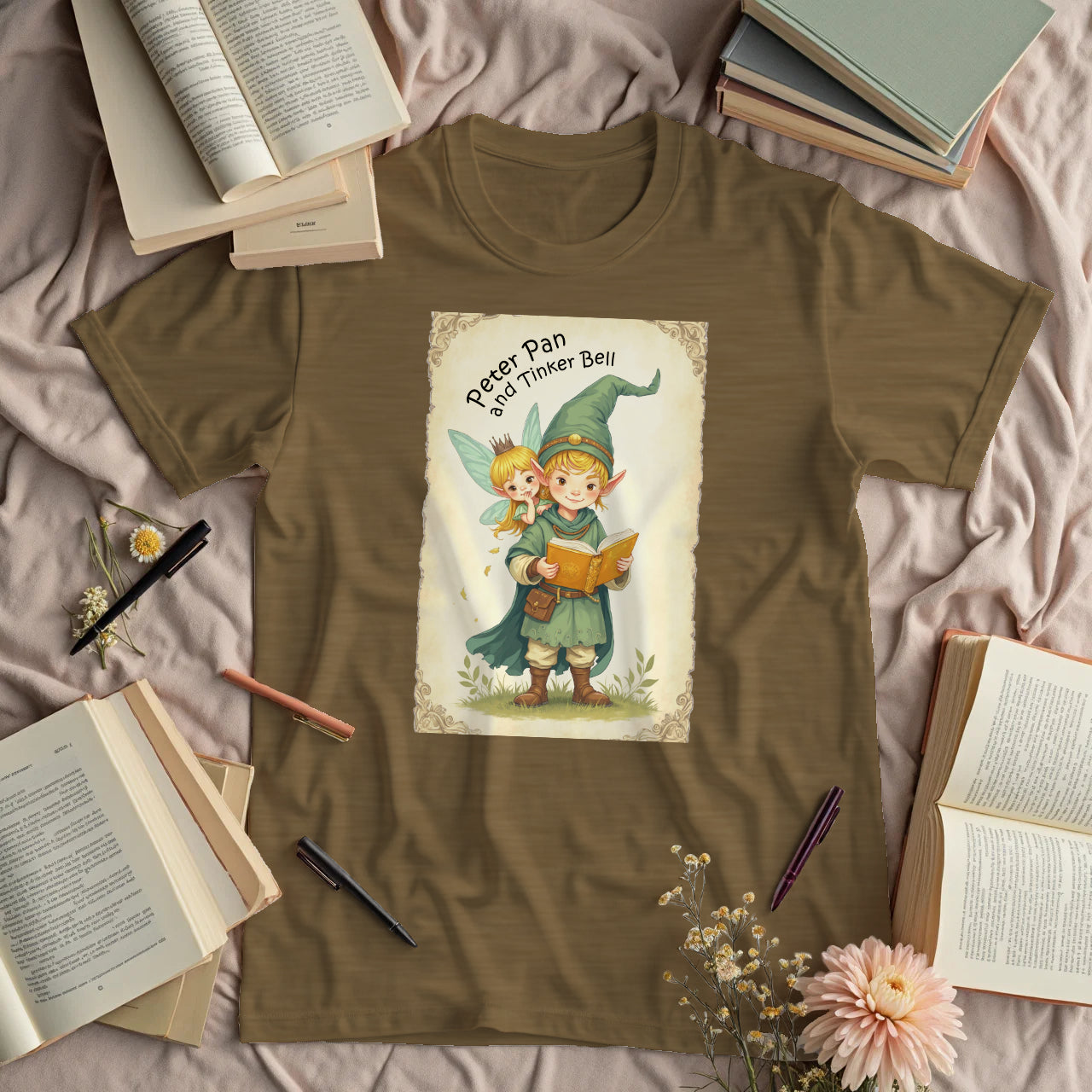 Peter Pan and Tinkerbell