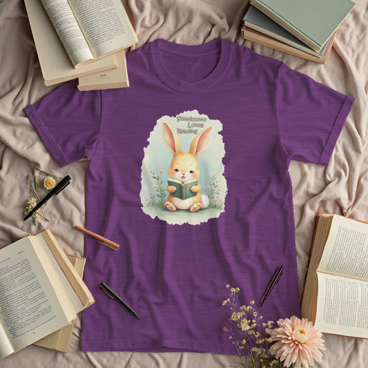Somebunny Loves Reading - Cute Bunny