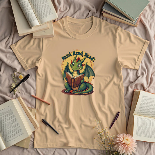 Read, Read, Read - Cute Dragon