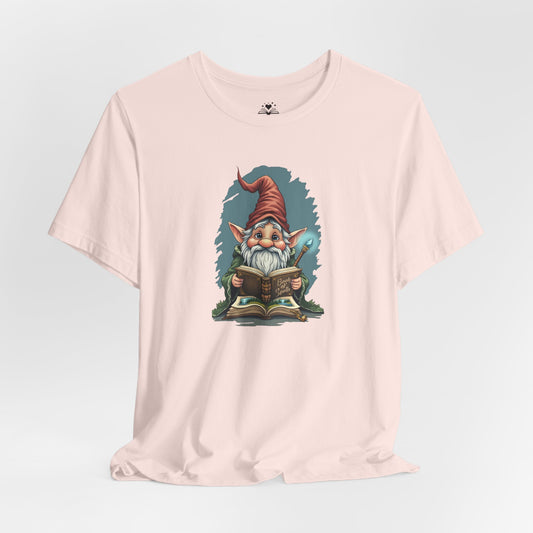 Cute Reading Gnome Wizard