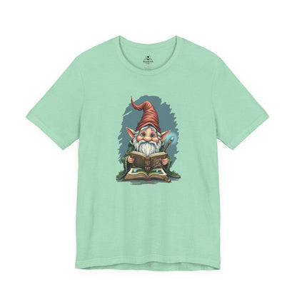 Cute Reading Gnome Wizard