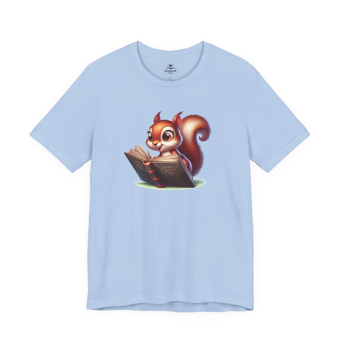 Cute Reading Squirrel