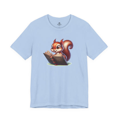 Cute Reading Squirrel