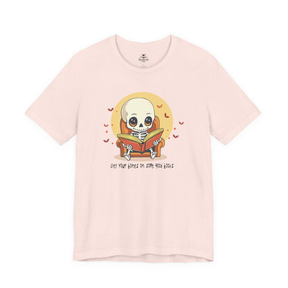 Get Your Bones On A Good Book - Cute Skeleton
