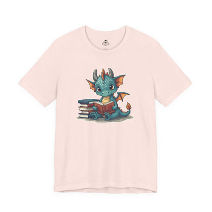 Cute Dragon Reading