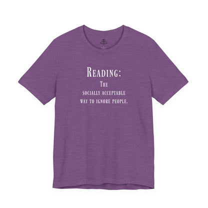 Reading. The Socially Acceptable Way To Ignore People