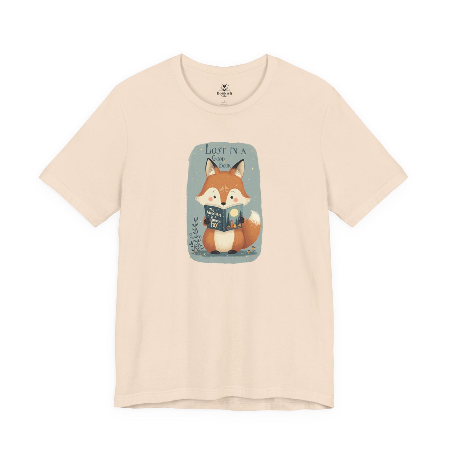 Lost In A Good Book - Cute Fox