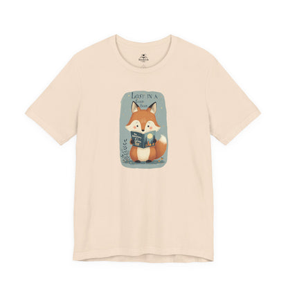 Lost In A Good Book - Cute Fox