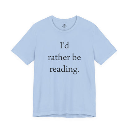 I'd Rather Be Reading