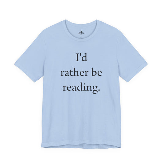 I'd Rather Be Reading