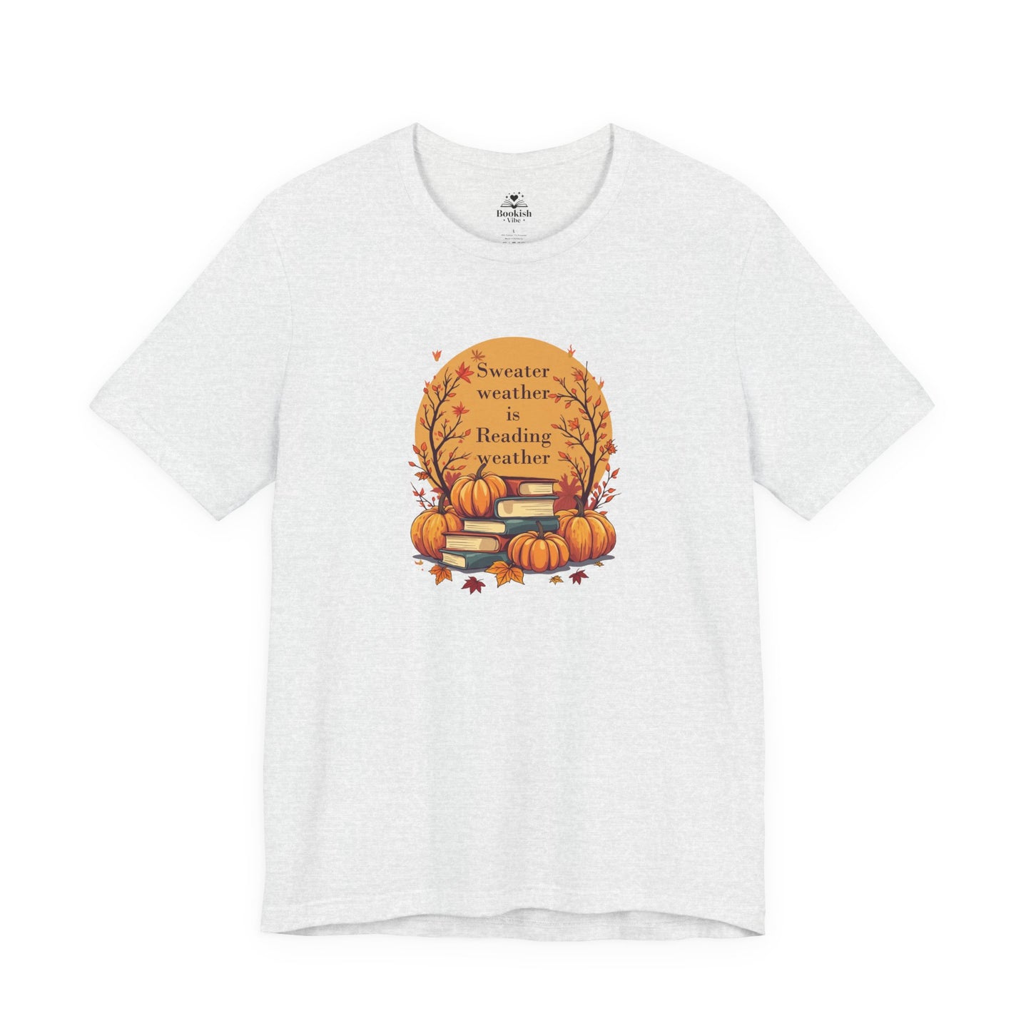 Sweater Weather is Reading Weather - Autumn Pumpkins