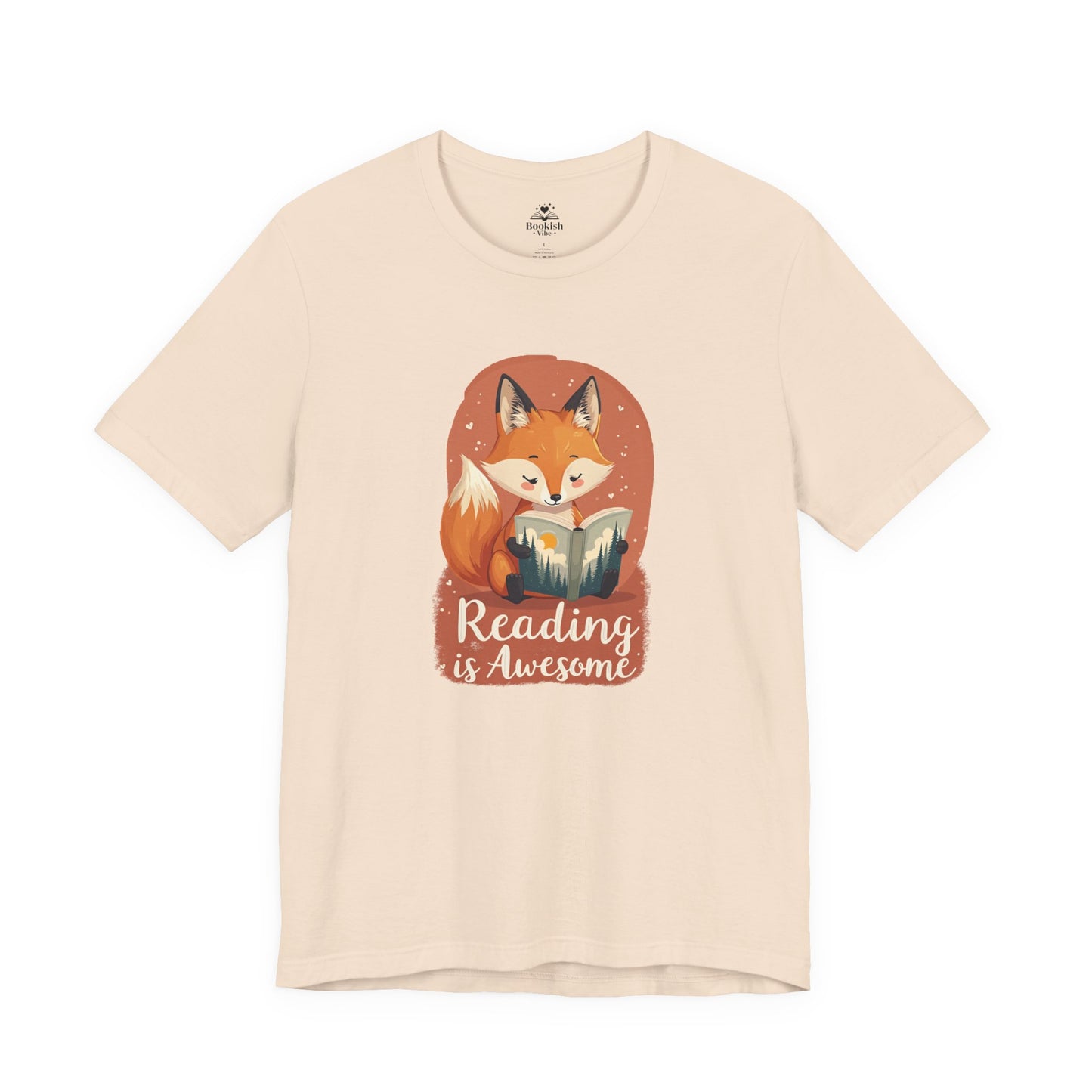 Reading Is Awesome - Cute Fox