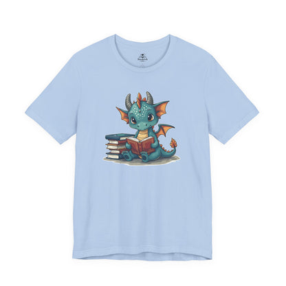 Cute Dragon Reading