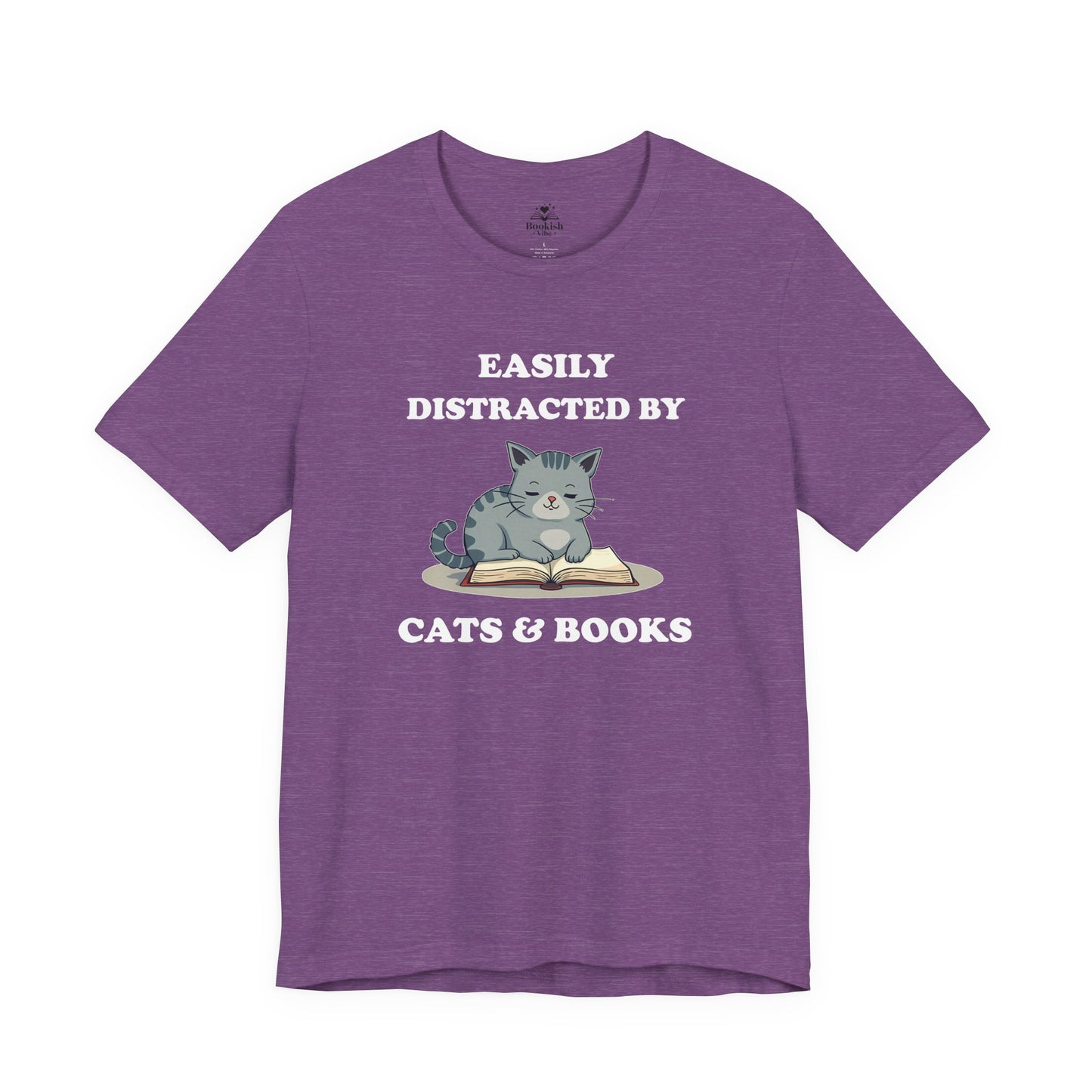 Easily Distracted by Cats and Books