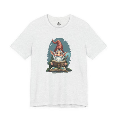 Cute Reading Gnome Wizard