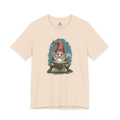 Cute Reading Gnome Wizard