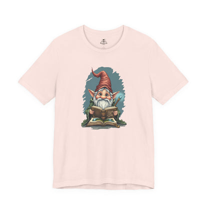 Cute Reading Gnome Wizard