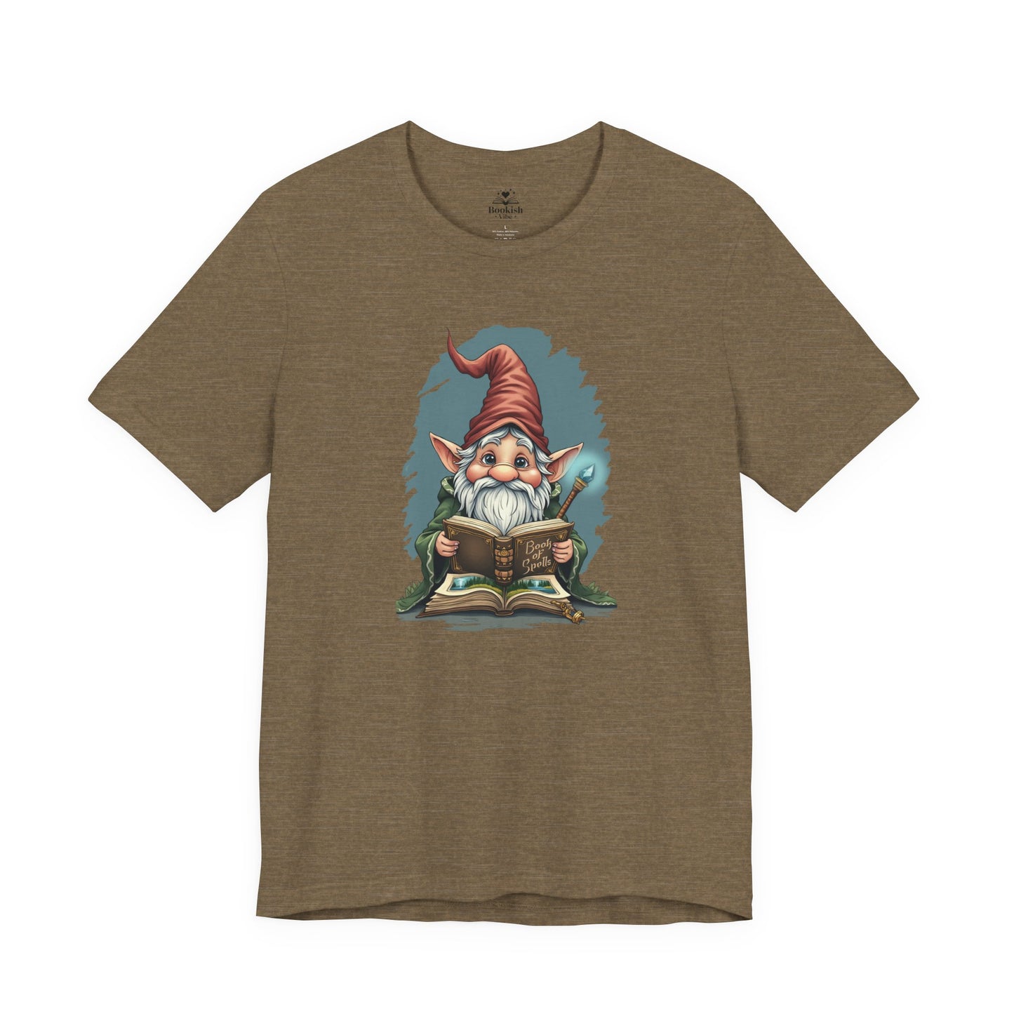 Cute Reading Gnome Wizard