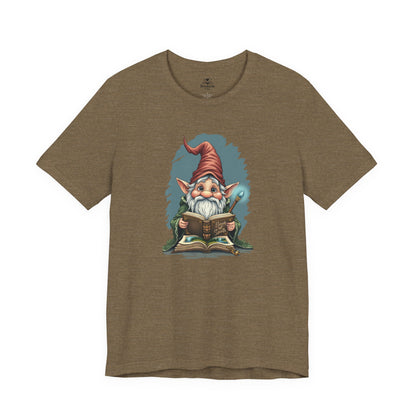 Cute Reading Gnome Wizard