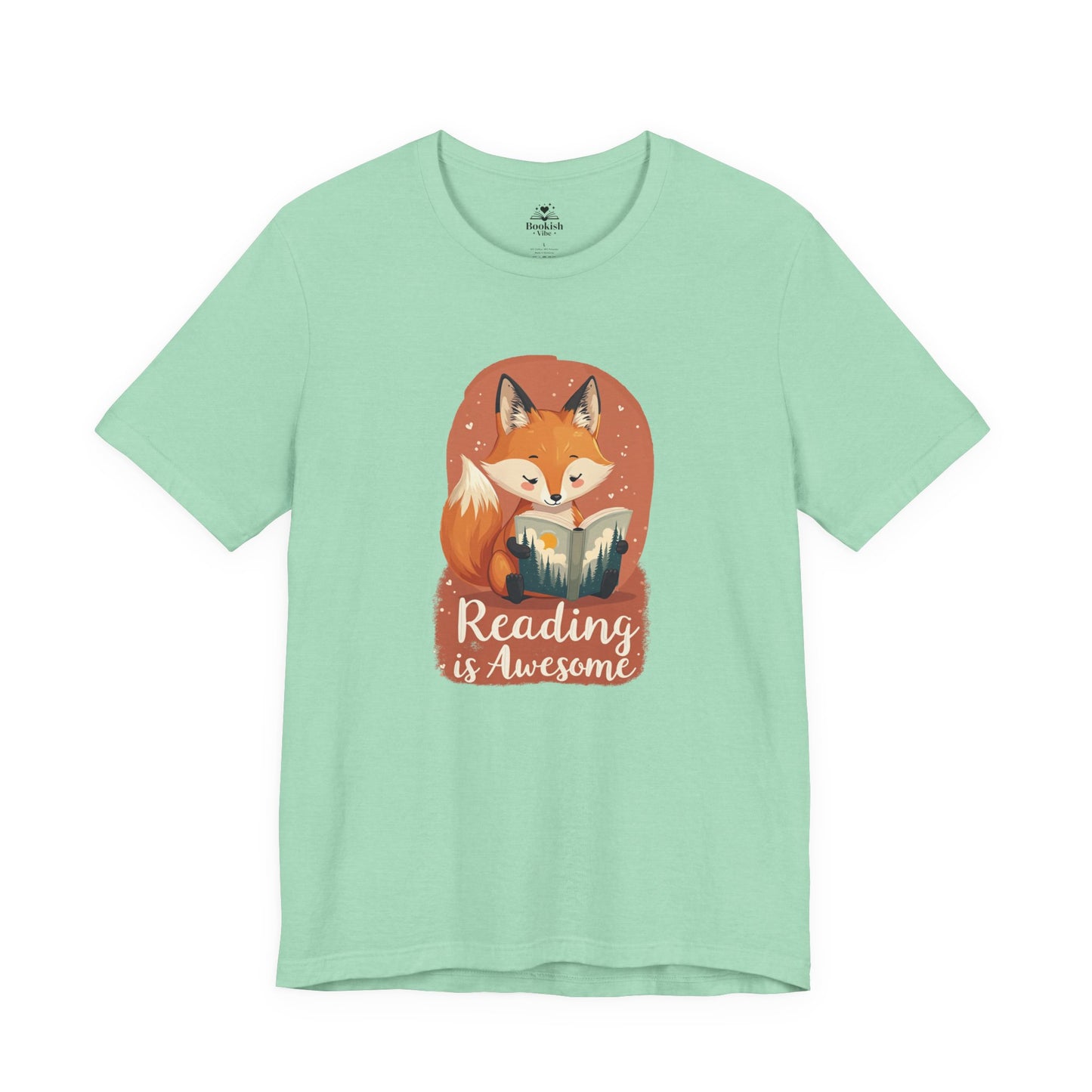 Reading Is Awesome - Cute Fox