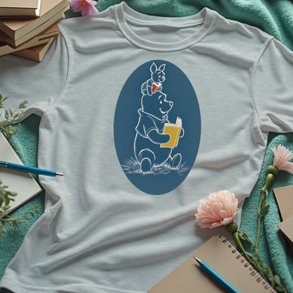 Pooh and Piglet Silhouette