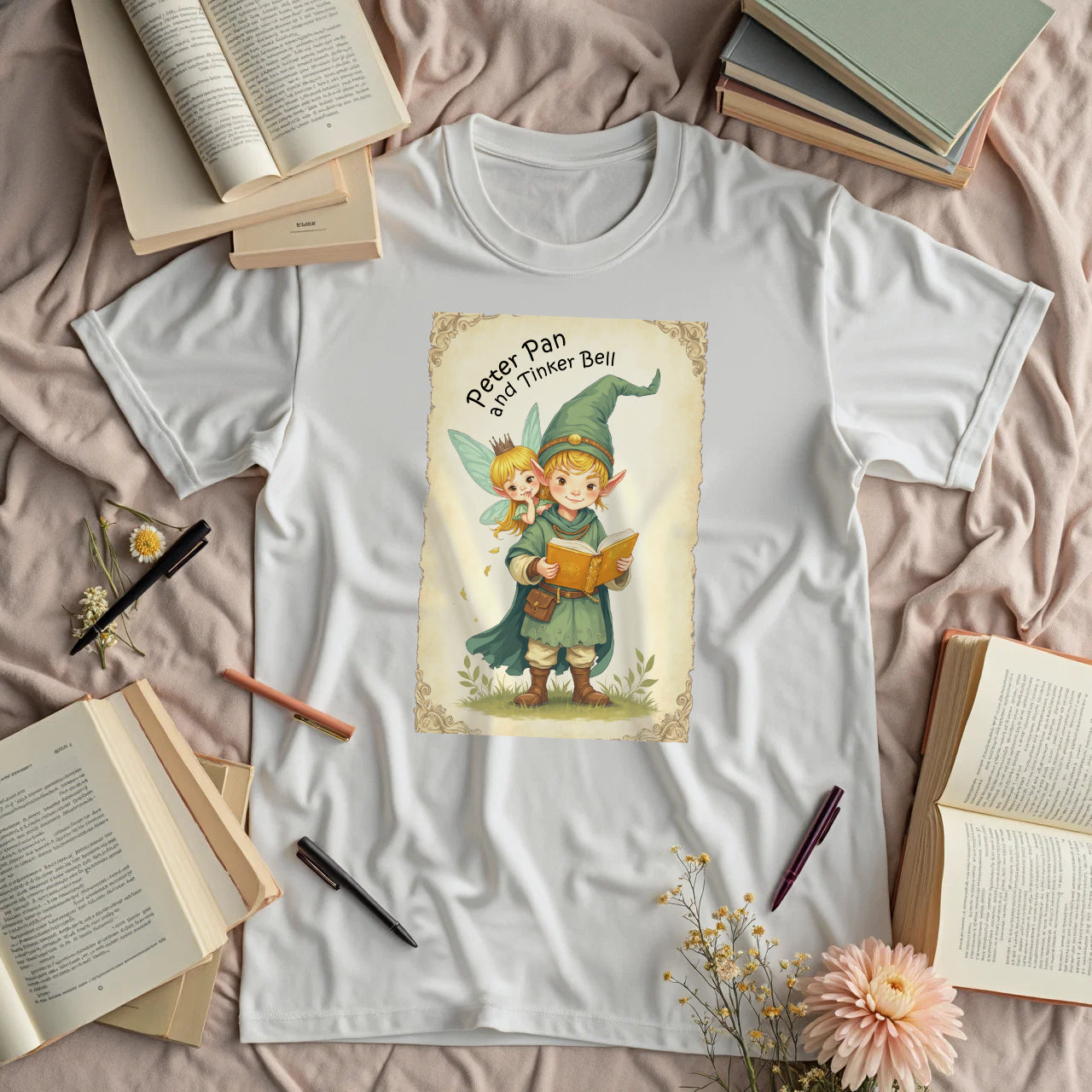 Peter Pan and Tinkerbell