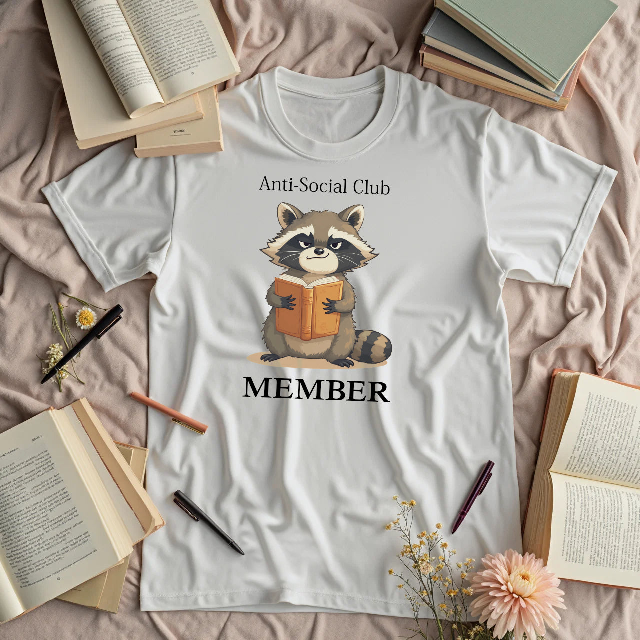Anti-Social Club Member - Raccoon