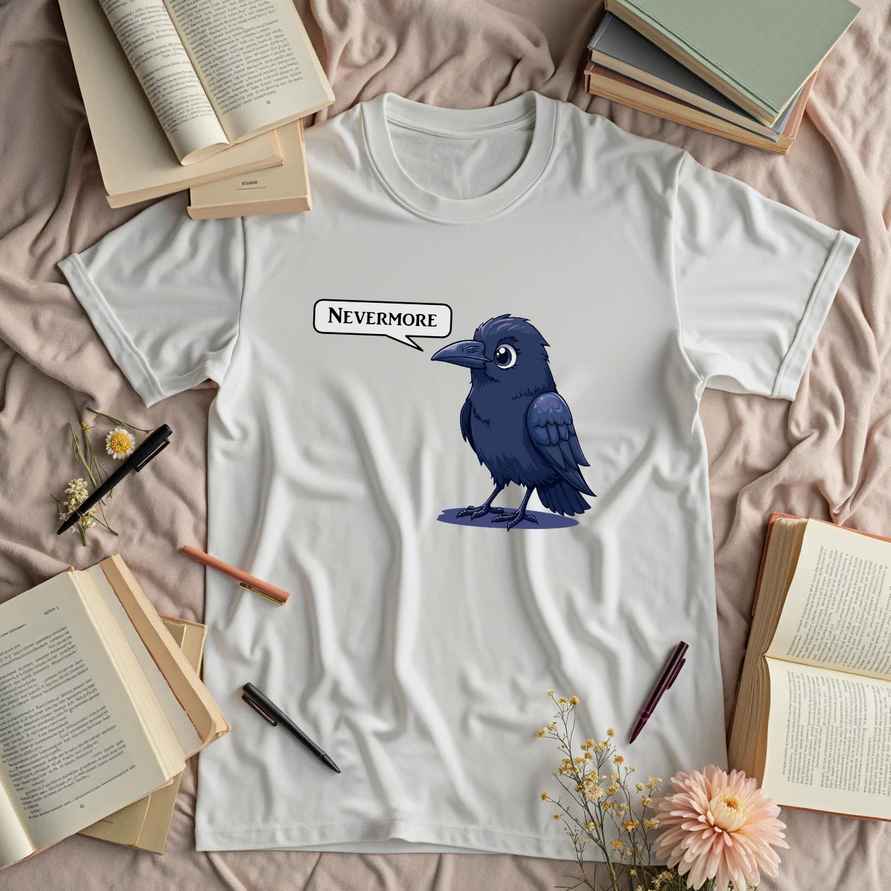Nevermore Raven - Edgar Allan Poe