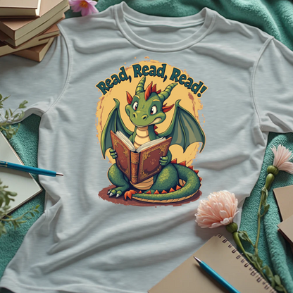 Read, Read, Read - Cute Dragon