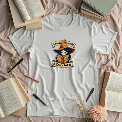 Spooky Spells and Scary Tales - Cute Witch