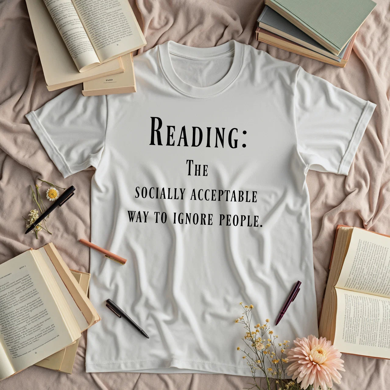 Reading. The Socially Acceptable Way To Ignore People