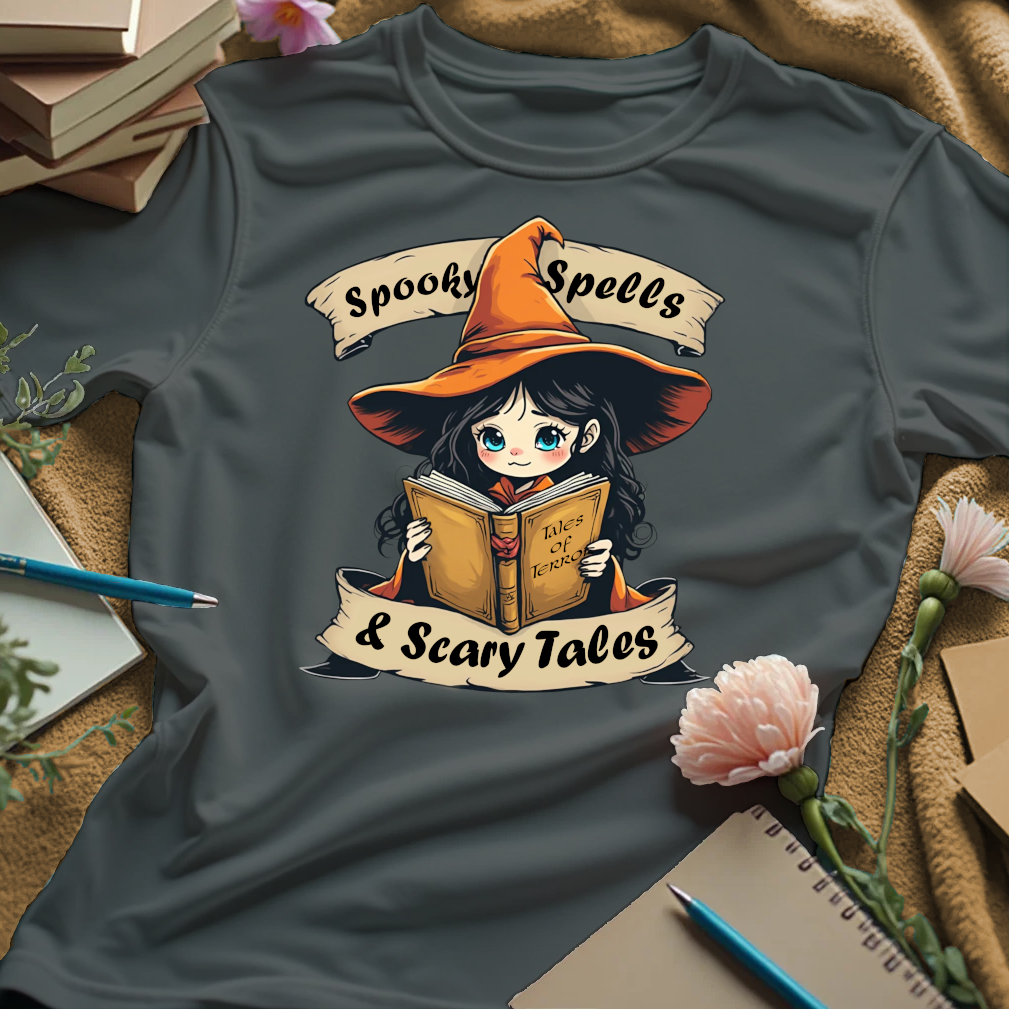 Spooky Spells and Scary Tales - Cute Witch