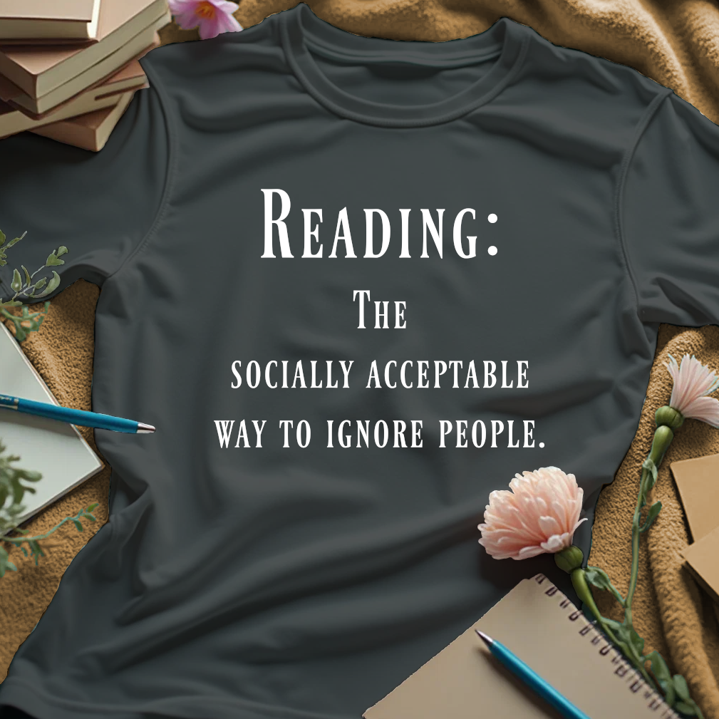 Reading. The Socially Acceptable Way To Ignore People