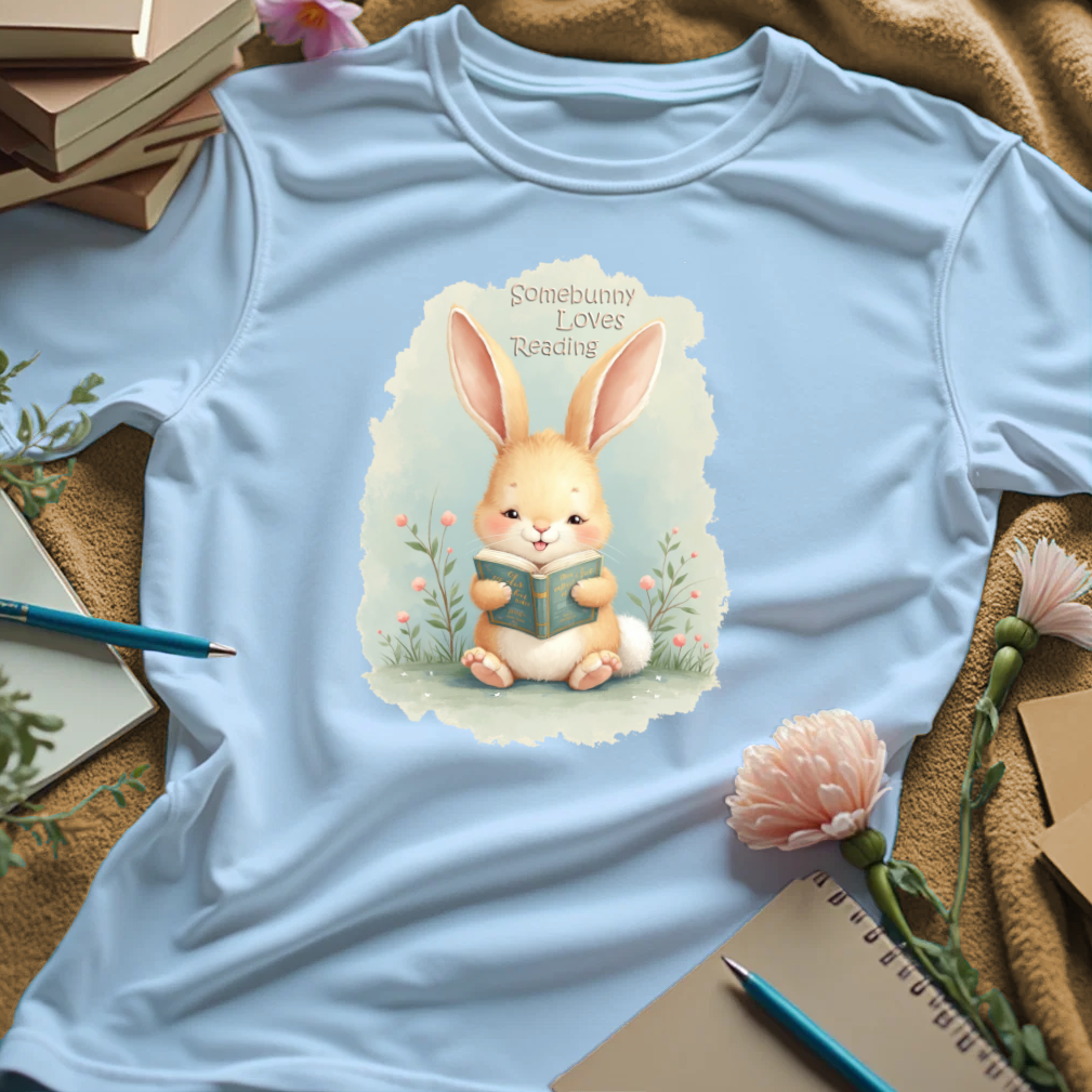Somebunny Loves Reading - Cute Bunny