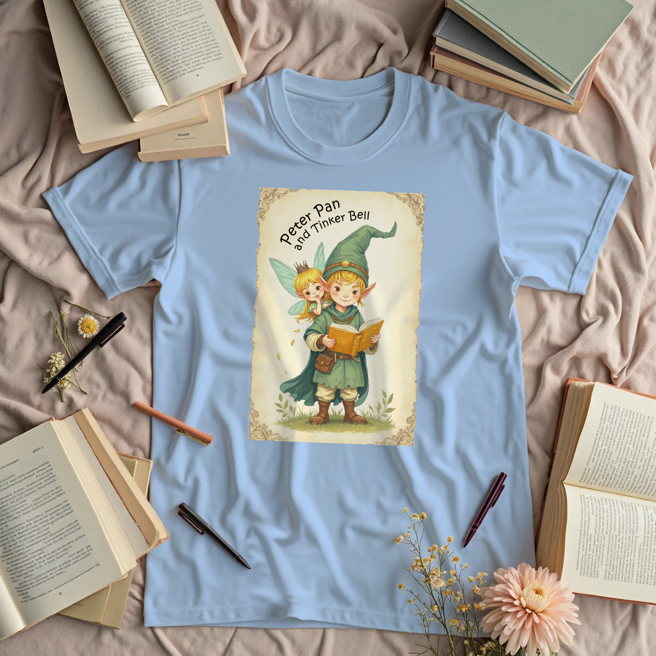 Peter Pan and Tinkerbell