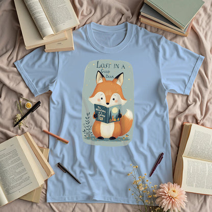 Lost In A Good Book - Cute Fox