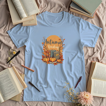 Autumn Reading - Books and Pumpkins