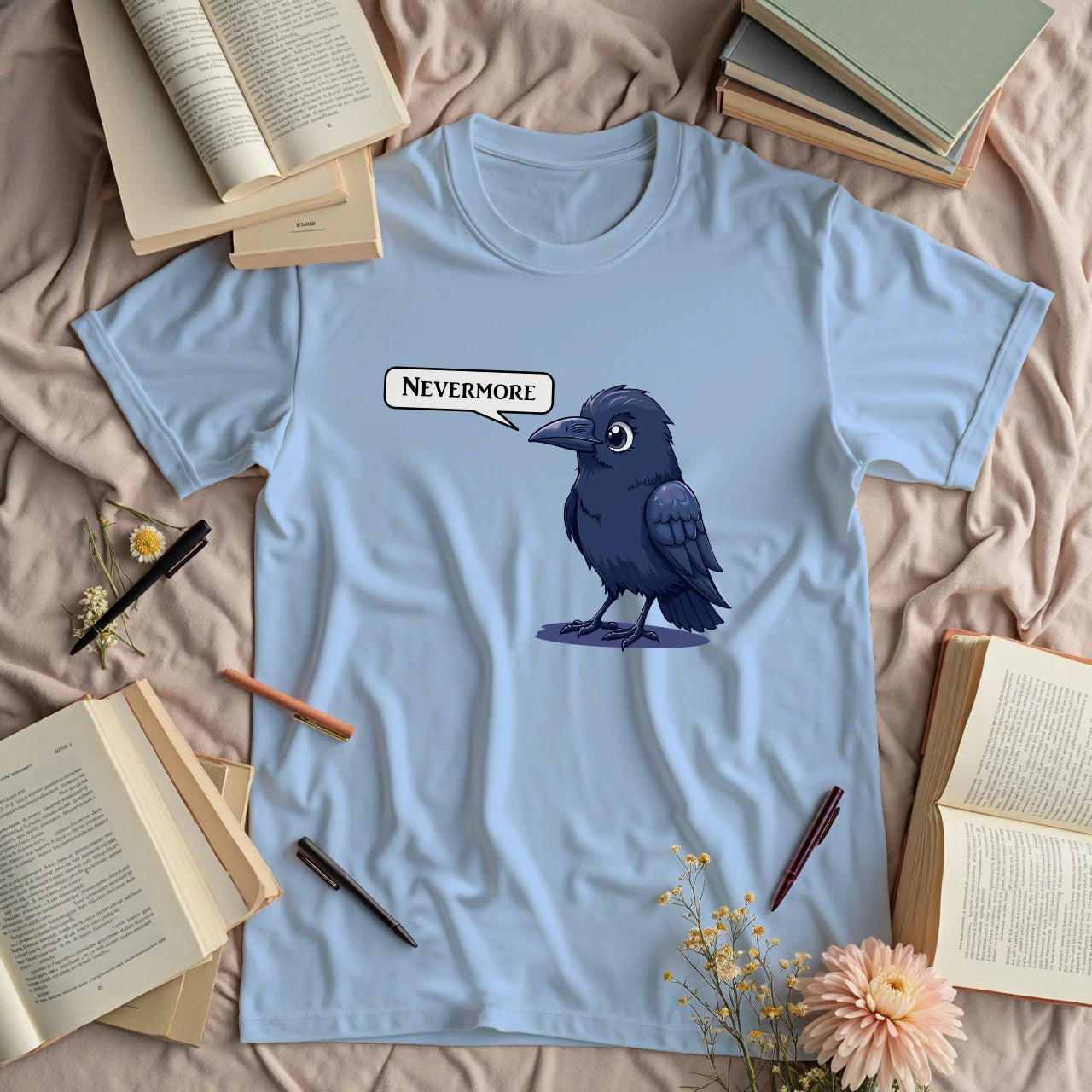 Nevermore Raven - Edgar Allan Poe