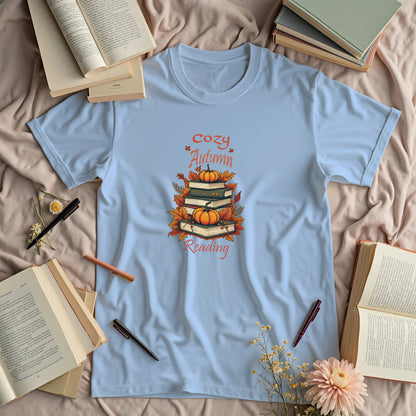 Cozy Autumn Reading - pumpkins