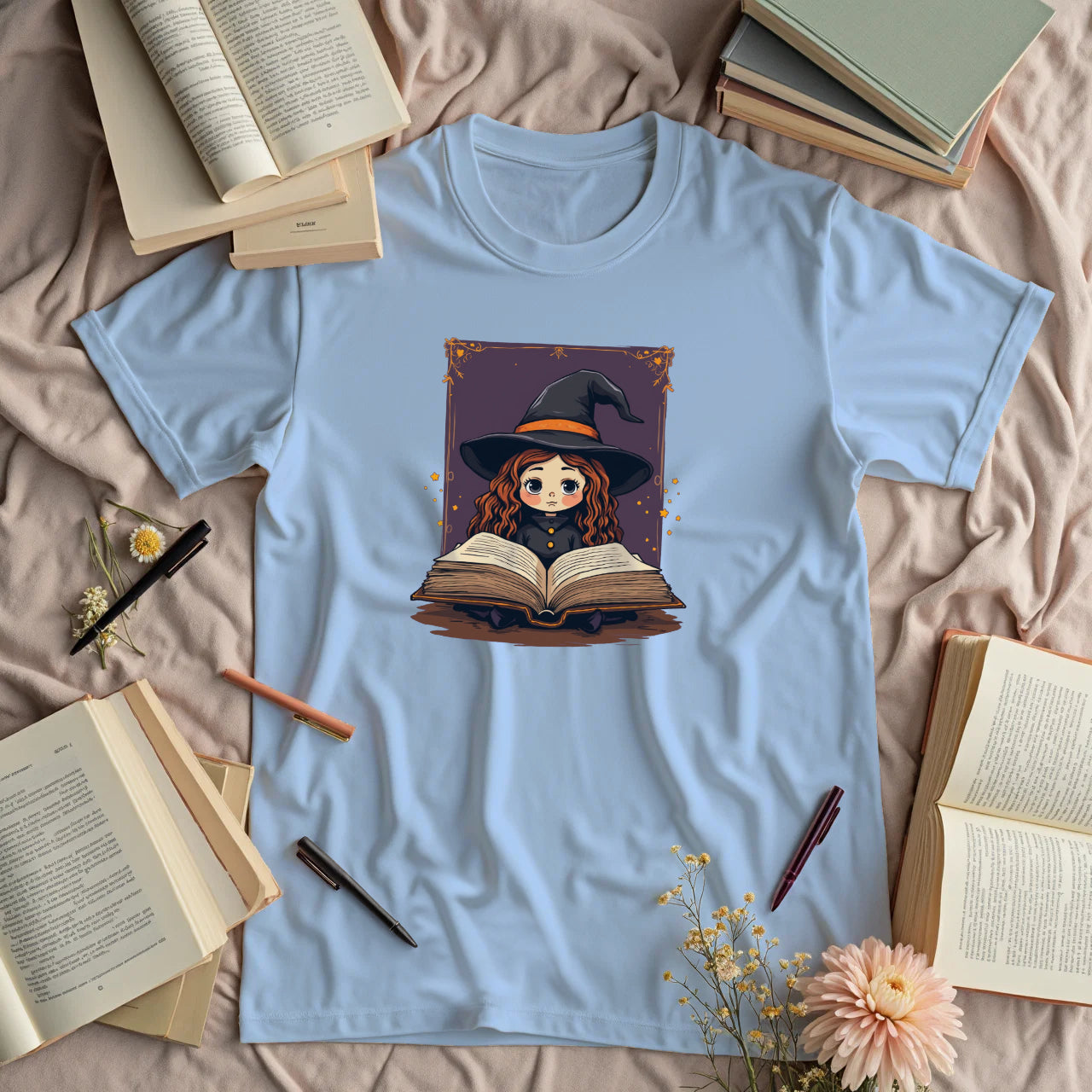 Cute Witch Reading