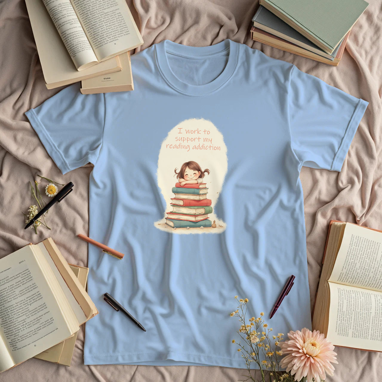 I Work To Support My Reading Addiction