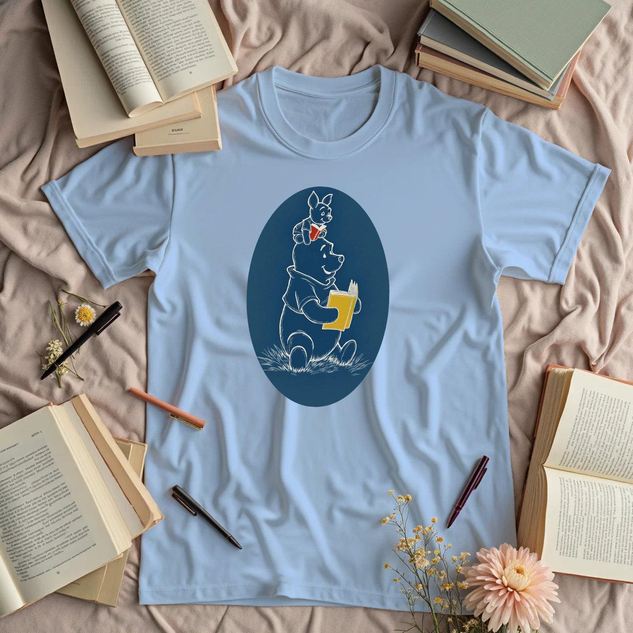 Pooh and Piglet Silhouette