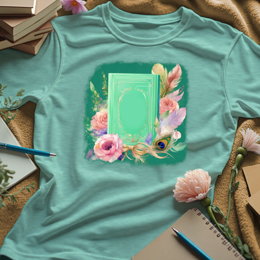 Dreamy Book and Flowers