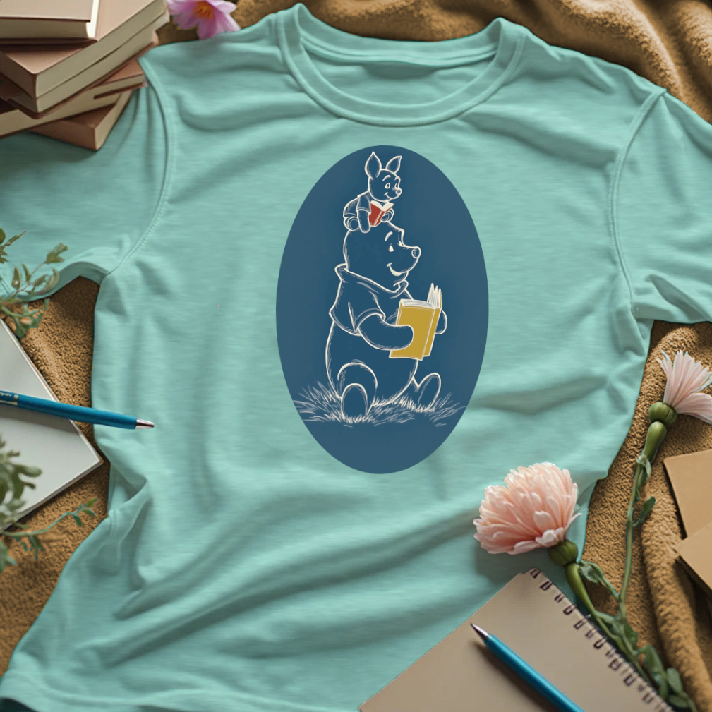 Pooh and Piglet Silhouette