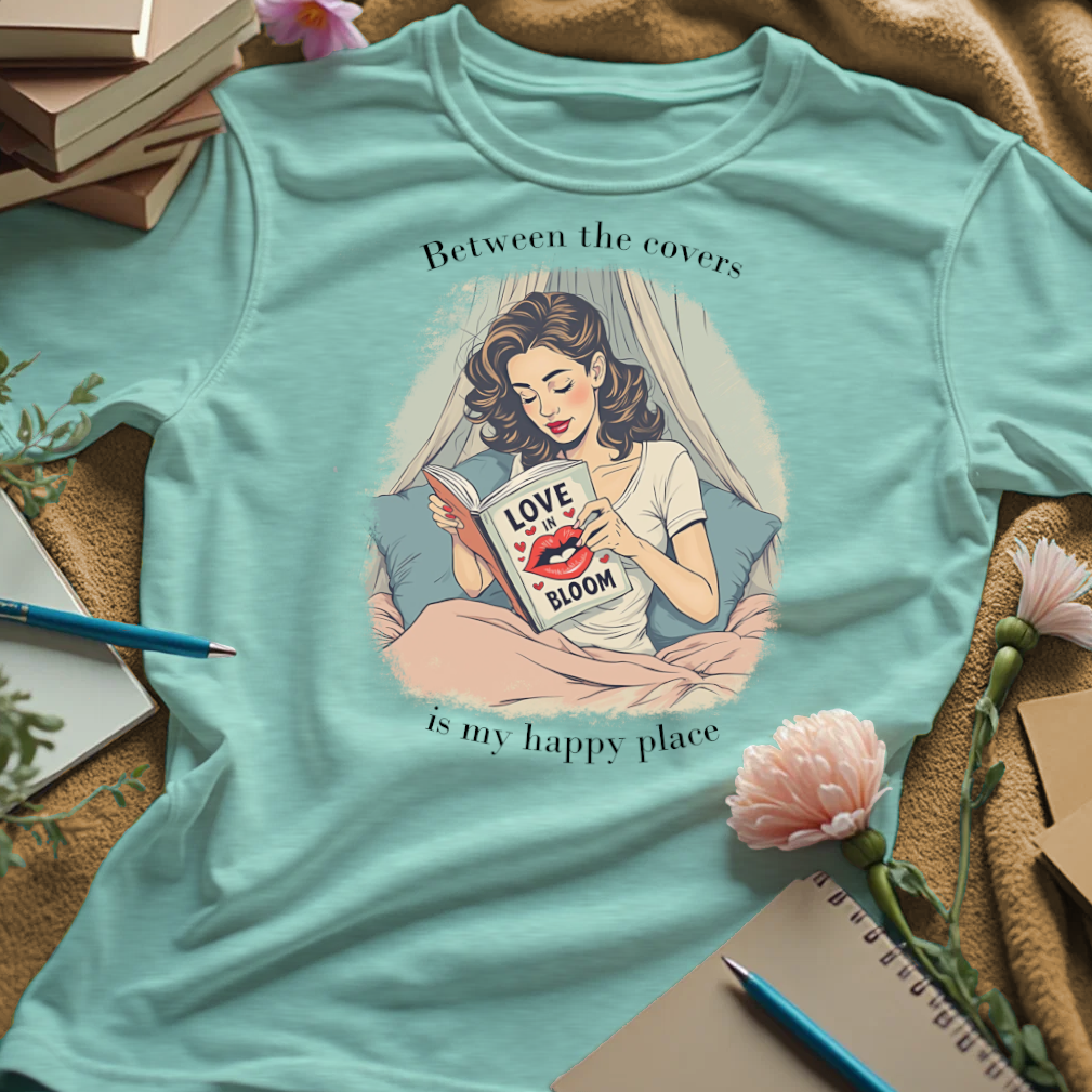 Between The Covers Is My Happy Place