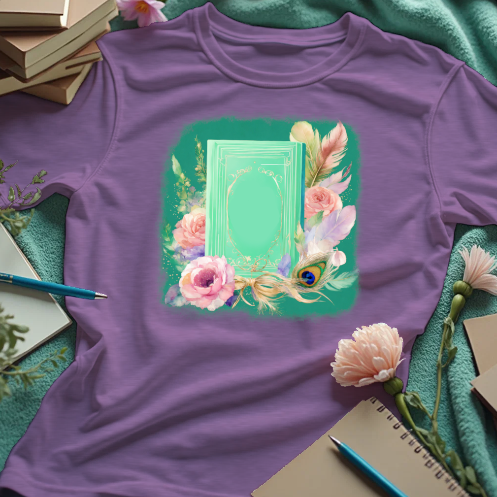 Dreamy Book and Flowers