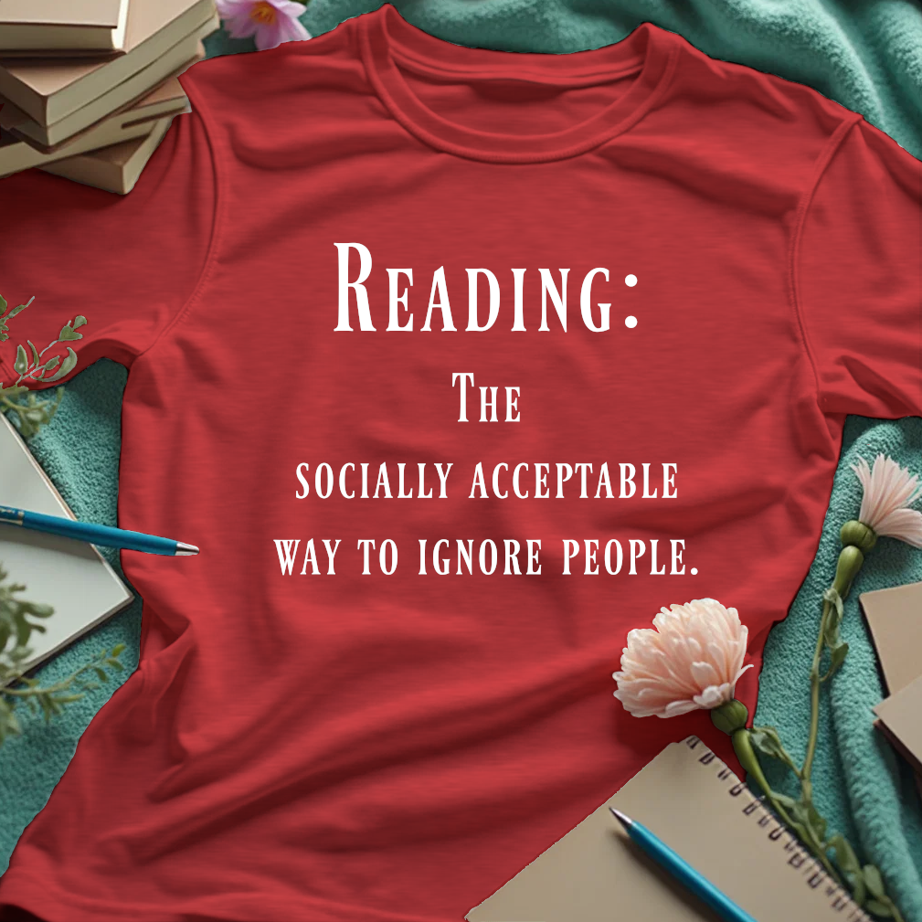 Reading. The Socially Acceptable Way To Ignore People