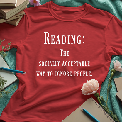 Reading. The Socially Acceptable Way To Ignore People