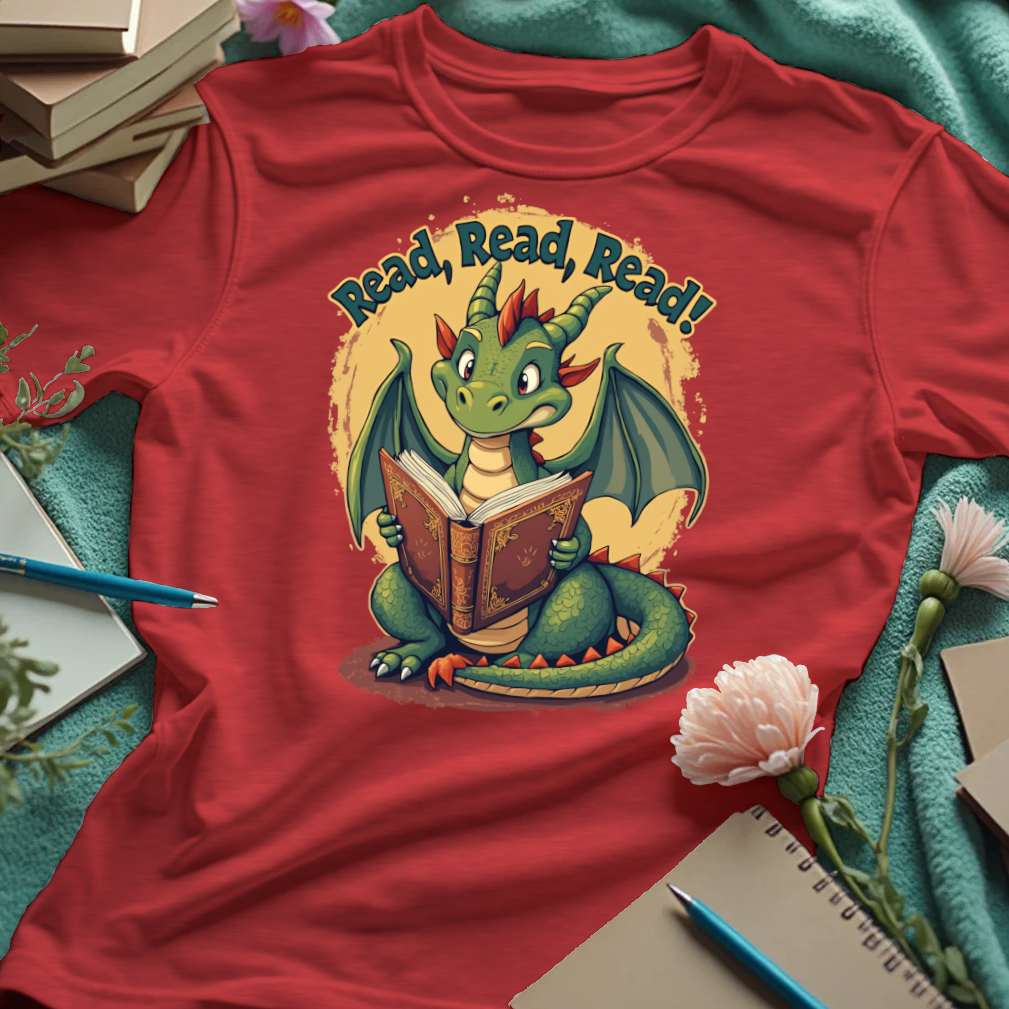 Read, Read, Read - Cute Dragon