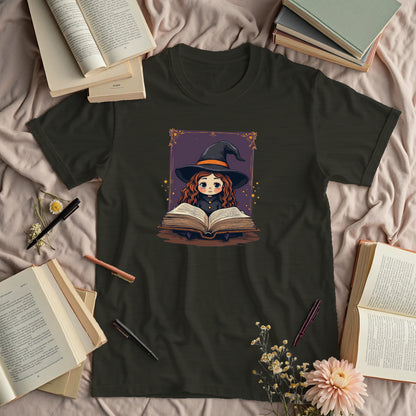 Cute Witch Reading